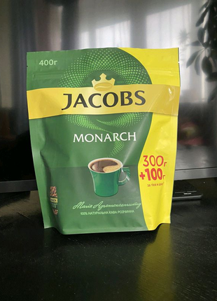 Якобс Монарх 400гр Jacobs Monarch Якобс Монарх Розчинна кава Субл