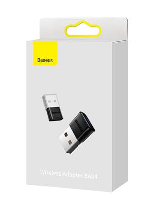 Блютуз адаптер Baseus Bluetooth 5.1 USB Adapter BA04