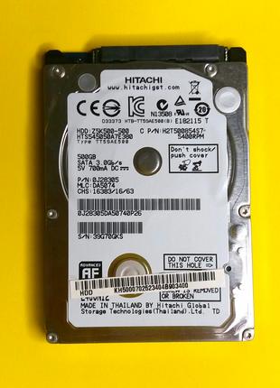 Жорсткий диск Hitachi 500 gb sata 2.5