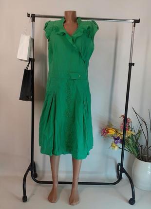 Платье-бохо зеленого цвета от jump&amp;fish