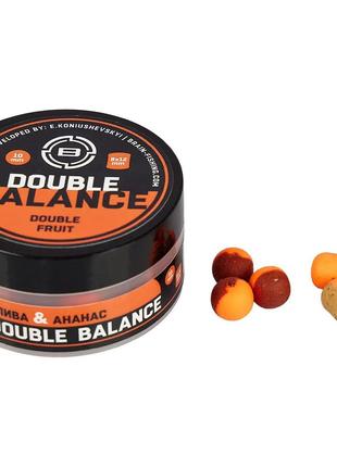 Бойлы Brain Double Balance Double Fruit (cлива + ананас) 12+10...