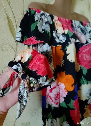Блузка с цветочным принтом dorothy perkins