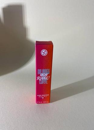 Парфумована вода mon rouge bloom in love, yves rocher