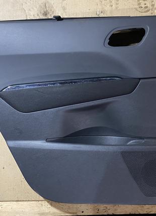 Обшивка карта задньої лівої двері зі шторкою Peugeot 5008 2011...
