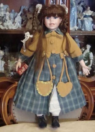 Красивая фарфоровая кукла германия №14