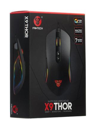 USB Мышь Игровая Fantech X9 Thor Цвет Чёрный