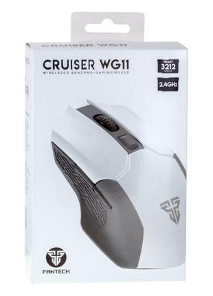 Wireless Мышь Игровая Fantech WG11 Cruisre Цвет Белый