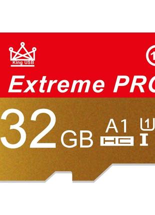 MicroSD Карта памяти Extreme Pro 32Gb Class 10 + SD-адаптер