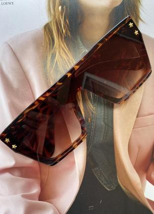 Женские солнцезащитные очки, леопардовые, стиль 2023