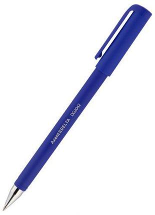 Ручка гелевая с колпачком, синяя (2 шт)
