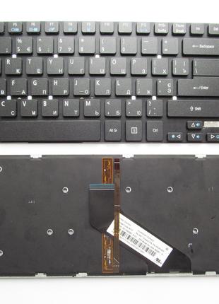 Клавіатура для ноутбука Acer Aspire V3-571 чорна без рамки, з ...