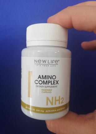 Amino complex амино комплекс 60 растительных капсул в баночке