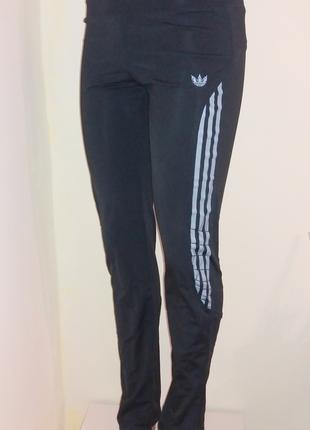 Спортивные штаны женские Adidas р.44 Черный