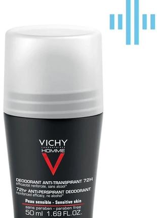 Дезодорант Vichy Man Extreme Control, 72 часа, для мужчин, 50 мл