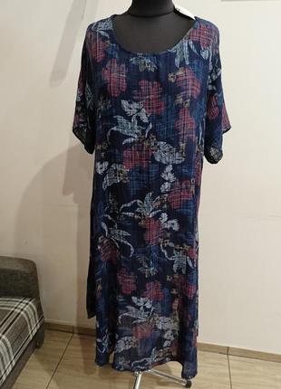 Фирменное платье из муслина 6 размер имталия