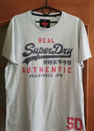 Мужская футболка superdry vintage (l-xl)