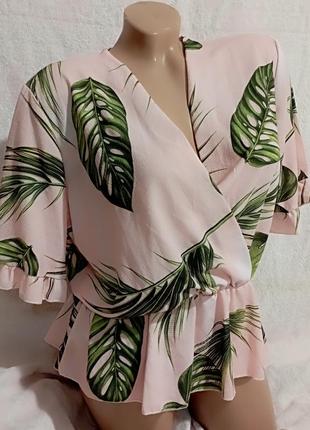 Летняя легкая нарядная блузка новая