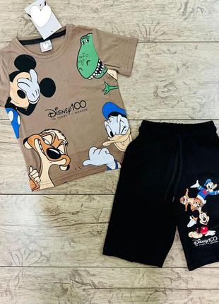 Комплект (футболка, шорты) mickey mouse (микки маус)