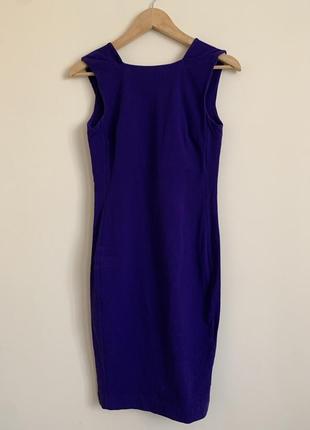 Фіолетова приталена сукня otherstories з відкритою спиною вече...