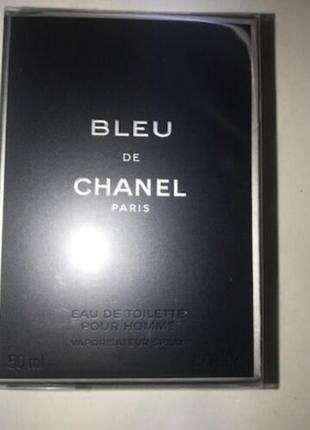 Chanel bleu de chanel pour homme edt 50 мл