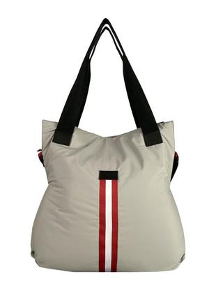 Стильна модна сумочка а4. бежева сумка жіноча капучіно.
