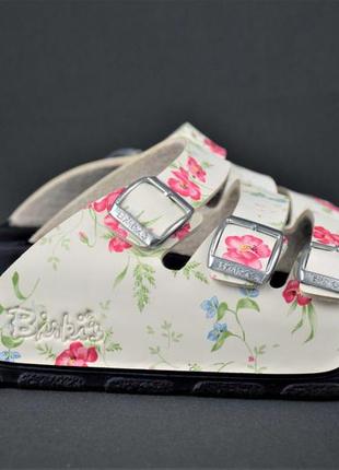 Birkenstock birkis floral шлепанцы сланцы. нитеньки. оригинал....