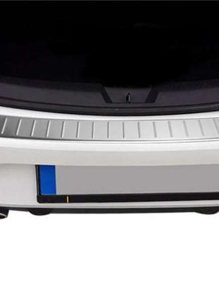 Накладка на задний бампер OmsaLine (SD, нерж) для Renault Mega...