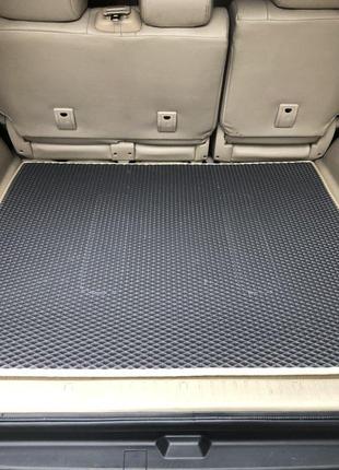 Коврик багажника Черный (EVA, 5 или 7 мест) для Lexus GX470