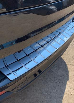 Накладка на задний бампер (OmsaLine) для BMW X5 F-15 2013-2018...