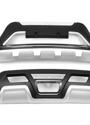 Передняя и задняя накладки V5 (2014-2016) для Nissan X-trail T...