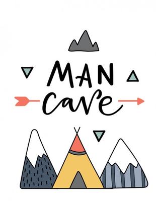 Постер в рамке Man Cave 30х40 см