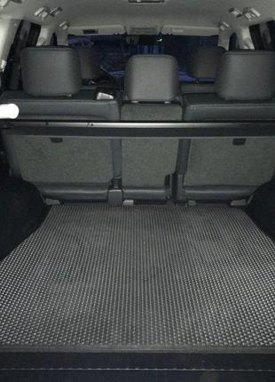 Коврик багажника (EVA, 5 мест, черный) для Lexus LX570 / 450d
