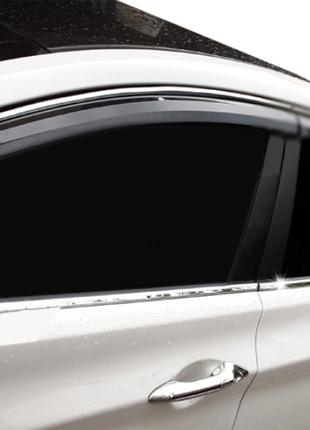 Полная окантовка стекол (10 шт, нерж.) для Hyundai Elantra 201...