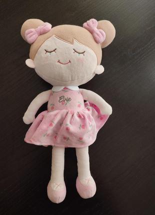 Мягка лялька soft baby doll for girls - plush toy sleeping cud...