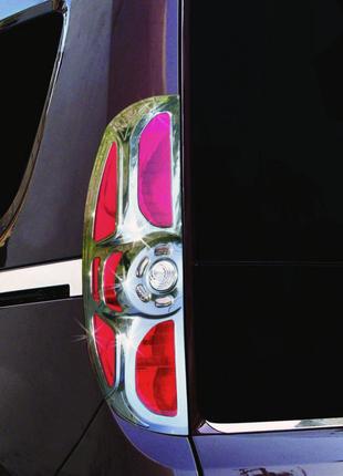 Накладка на стопы (2010-2015, 2 шт, пласт) для Fiat Doblo III ...