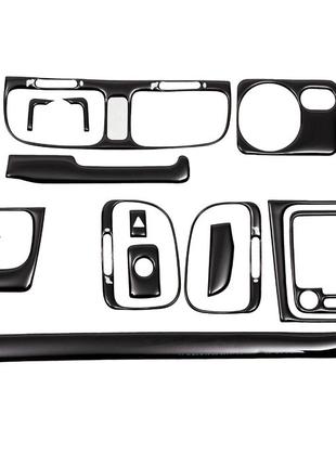 Накладки на панель (основной) Черный цвет для Volkswagen Golf 6
