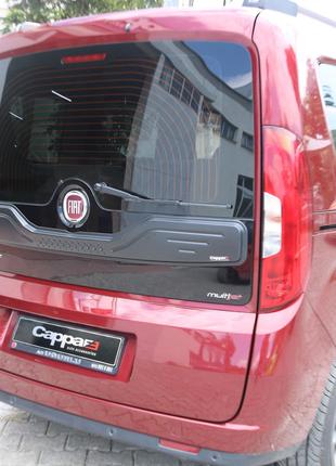 Накладка на крышку багажника (ABS) для Fiat Doblo III 2010-202...