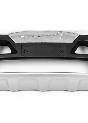 Накладка на передний бампер (2013-2024) для Kia Sorento XM 200...