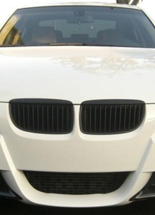 Накладка на передний бампер Flap (2005-2009) для BMW 3 серия E...