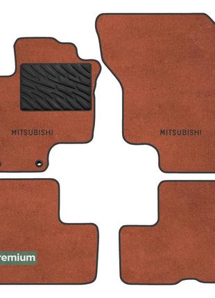 Двошарові килимки Sotra Premium Terracotta для Mitsubishi Outl...