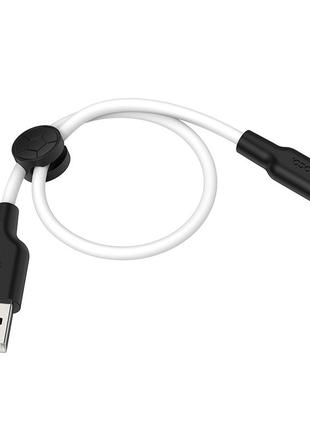 Кабель Hoco X21 Plus Silicone charging cable for Lightning 0.2...