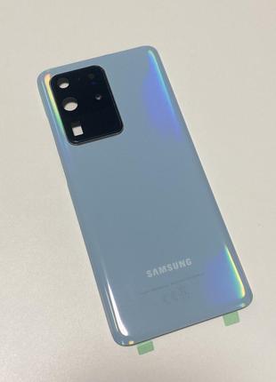 Задняя крышка Samsung Galaxy S20 Ultra G988B со стеклом камеры...