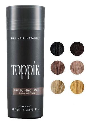 Загуститель для волос Toppik Hair Building Fibers Light brown