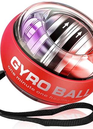 Тренажер гироскопический для кистей рук Power LED Gyro Ball D1...