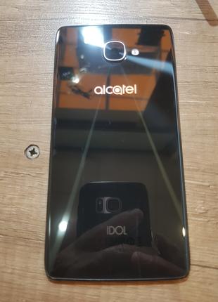 Alcatel one touch Idol 4S 6070k крышка оригинал б/у