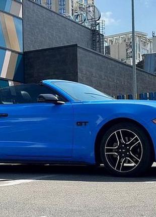 265 Ford Mustang GT синій прокат оренда кабріолету