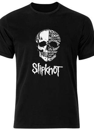 Футболка мужская "Slipknot" (черный) XS-10XL