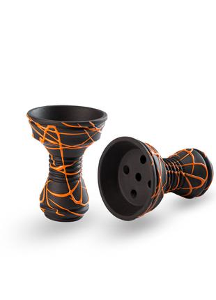 Чаша для кальяна Gusto Bowls Killa Bowls - Black orange