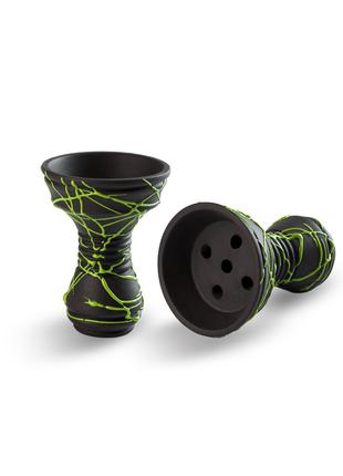 Чаша для кальяна Gusto Bowls Killa Bowls - Black green