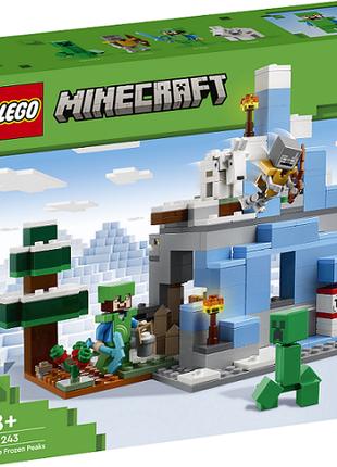 Конструктор LEGO Minecraft Замерзшие верхушки, 304 предмета (2...